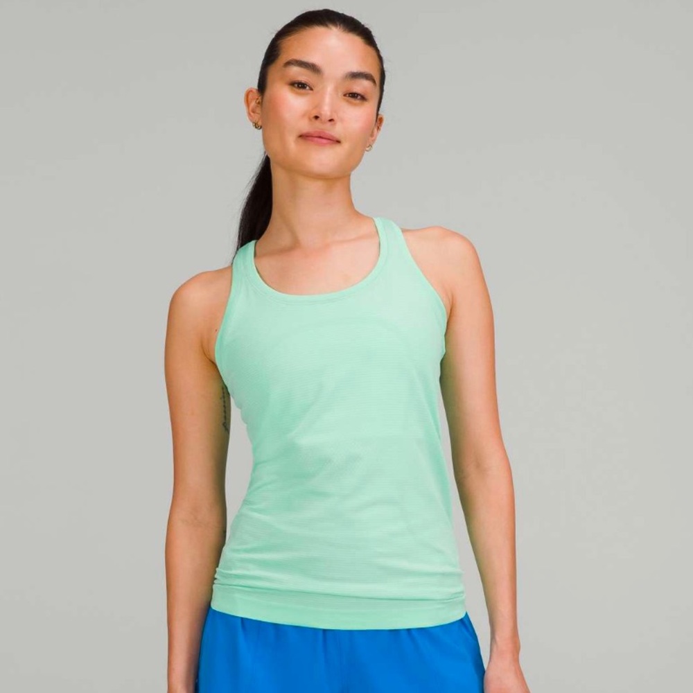 •LULULEMON• Swiftly Tech Racerback Tank Top 2.0 Wild Mint / Wild Mint